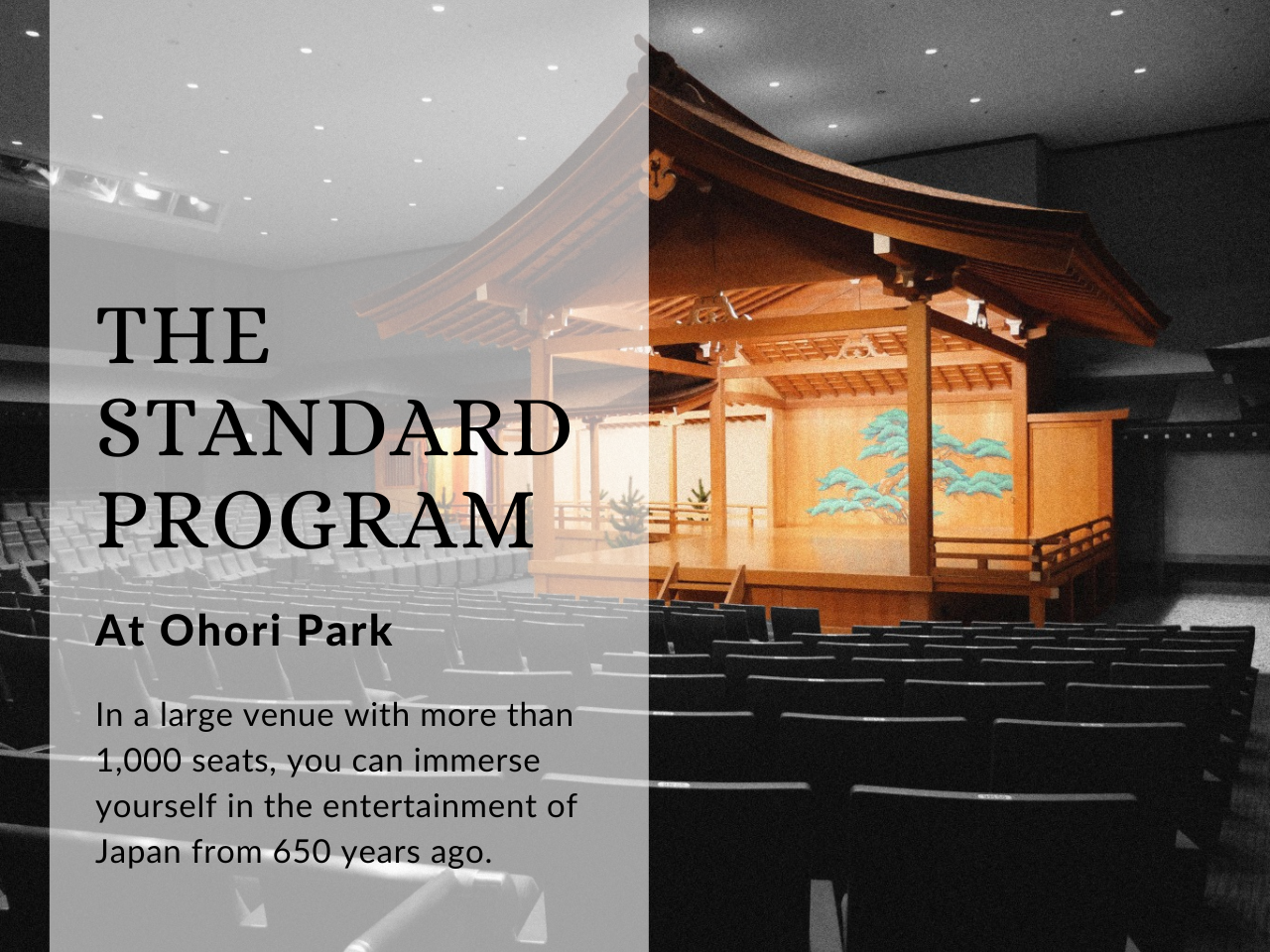 The standard program at Ohori Park / Midoritaka-kai Performance